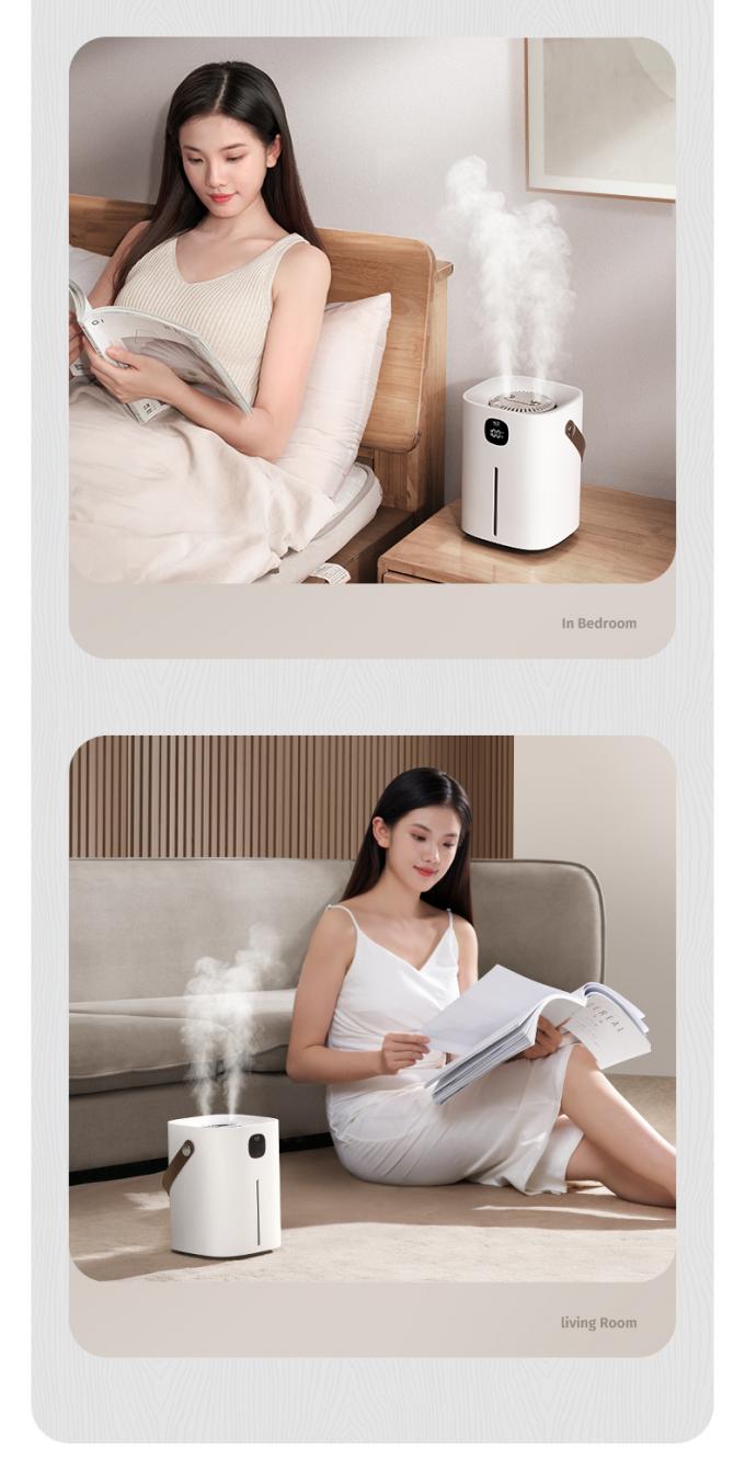 HOMEFISH 2000ml / 2L Ruimtevochtigder H2O Luchtvochtigder 4000mah 18