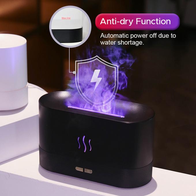 Nieuwste Hot Sell Luftbefeuchter 180Ml Kleurrijke Aroma RGB Led Diffuser 3d Vlambevochtiger Ultrasone Olie Vlam Aroma Diffuser 3