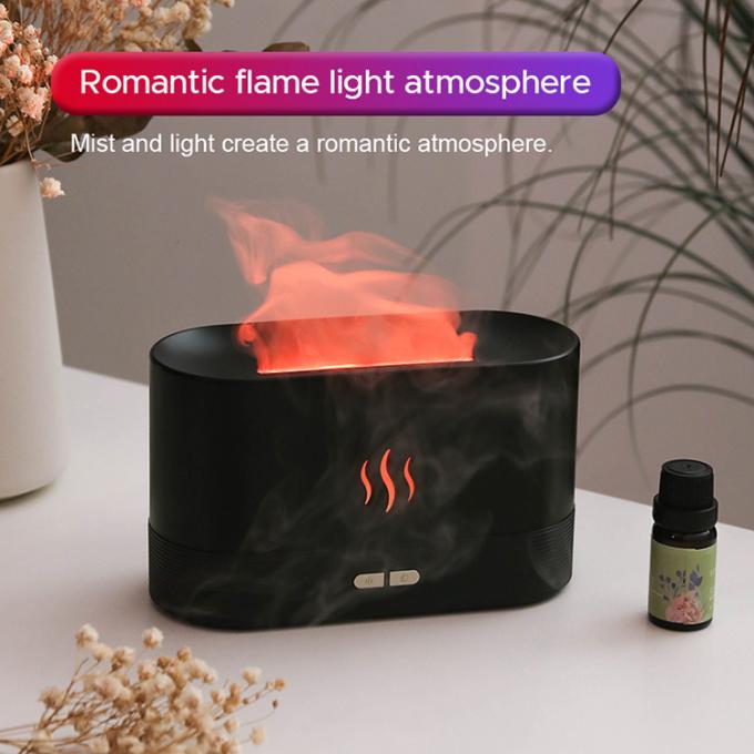 Nieuwste Hot Sell Luftbefeuchter 180Ml Kleurrijke Aroma RGB Led Diffuser 3d Vlambevochtiger Ultrasone Olie Vlam Aroma Diffuser 4
