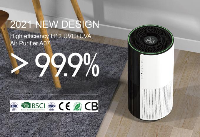 Homefish OEM Luchtreiniger Groothandel Luchtreiniger Smart Hepa Purificador De Aire UVC Purificateurd Wifi Luchtreiniger Tuya 0