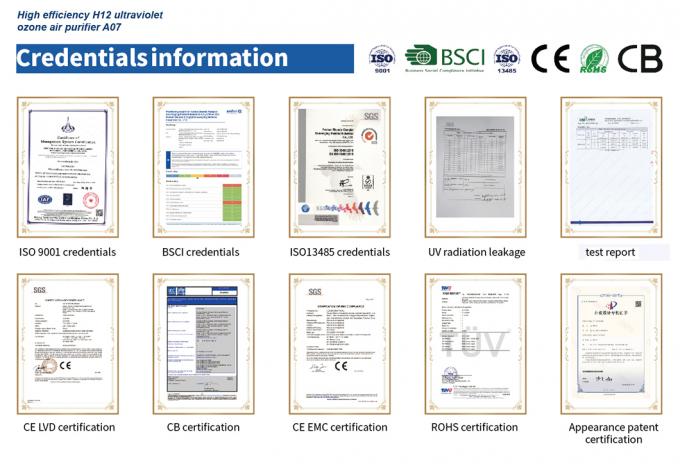 Homefish OEM Luchtreiniger Groothandel Luchtreiniger Smart Hepa Purificador De Aire UVC Purificateurd Wifi Luchtreiniger Tuya 4