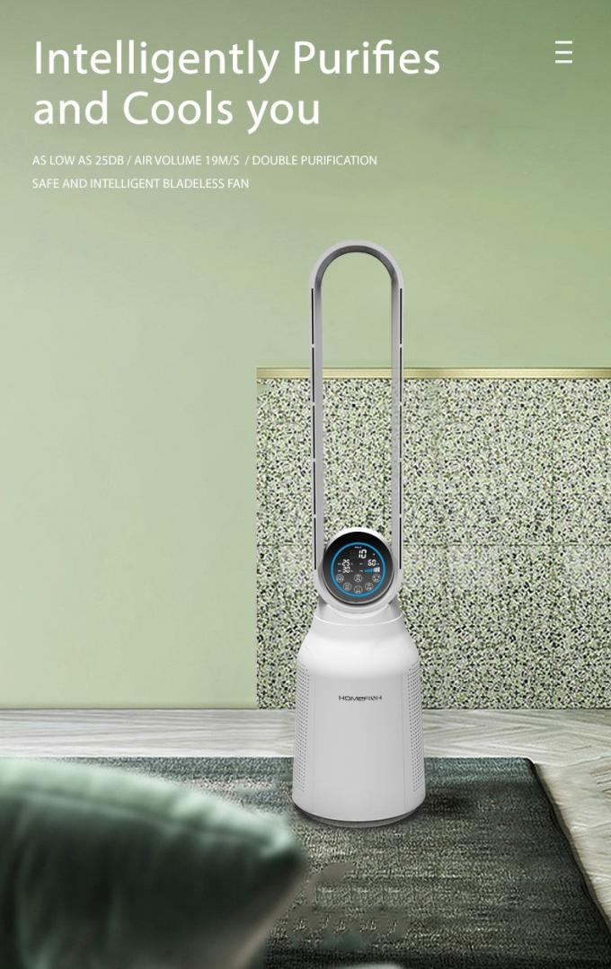 Homefish Luftreiniger Huishoudelijke luchtreiniger met blaadloze zuiveringsventilator OEM 1