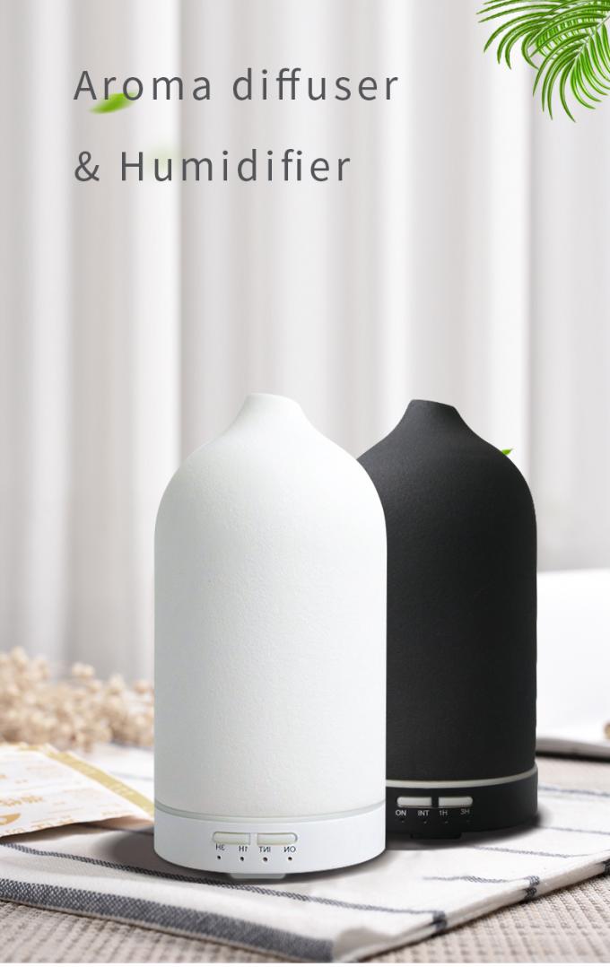 Homefish 2.4MHZ Ultrasone Aroma Bevochtiger Keramische Aromatherapie Diffuser OEM 100ml 3