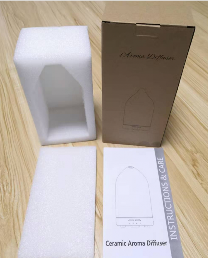 Homefish 2.4MHZ Ultrasone Aroma Bevochtiger Keramische Aromatherapie Diffuser OEM 100ml 14