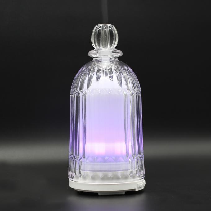 HOMEFISH 120 ml glazen aromatherapiebevochtiger Ultrasone huishoudelijke essentiële olie aroma diffuser 2