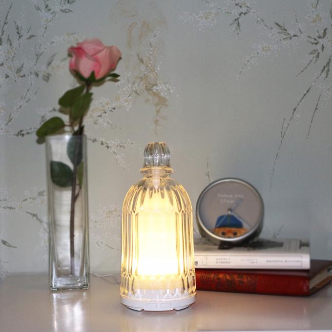 HOMEFISH 120 ml glazen aromatherapiebevochtiger Ultrasone huishoudelijke essentiële olie aroma diffuser 6