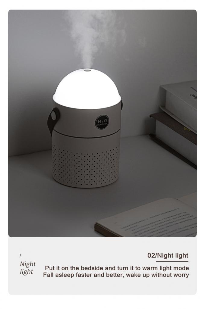 Galaxy Projection Light Air Humidifier 500ML Twee-modus Intelligente Oplaadbare Draadloze Ultrasone Mist Maker Air Humidifier 3