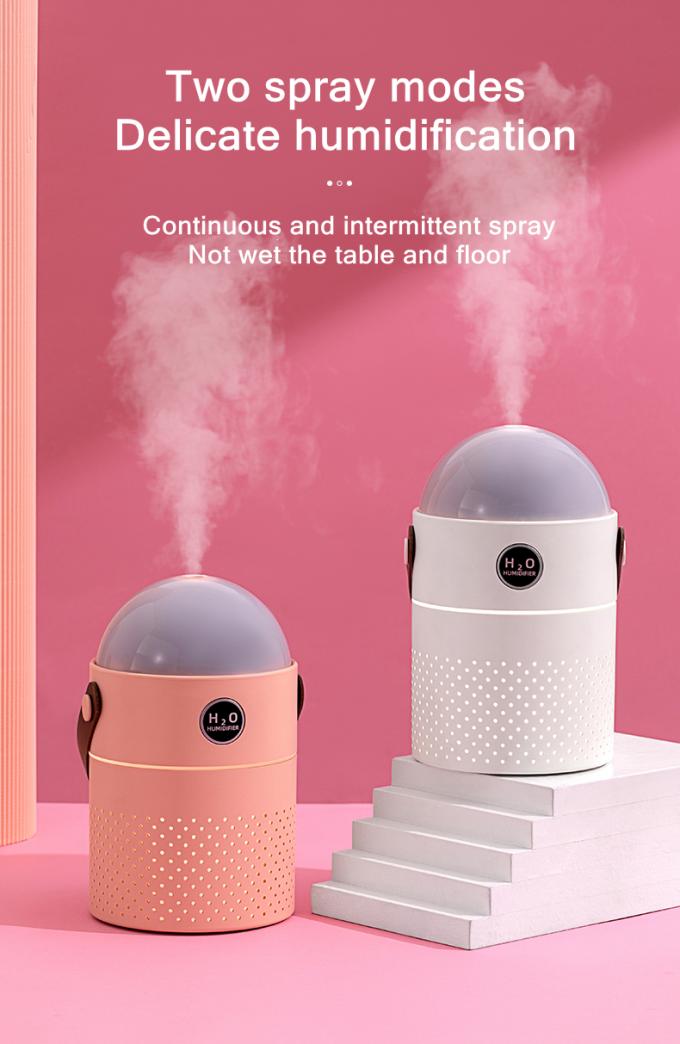 Galaxy Projection Light Air Humidifier 500ML Twee-modus Intelligente Oplaadbare Draadloze Ultrasone Mist Maker Air Humidifier 5