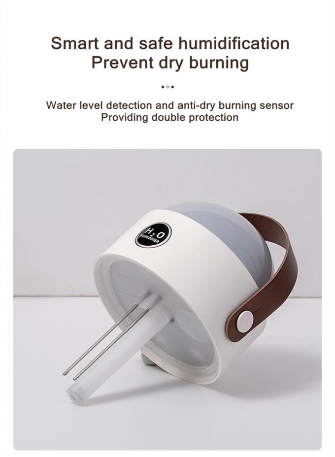 Galaxy Projection Light Air Humidifier 500ML Twee-modus Intelligente Oplaadbare Draadloze Ultrasone Mist Maker Air Humidifier 8