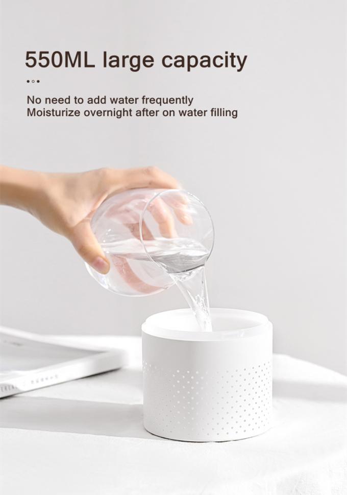 Galaxy Projection Light Air Humidifier 500ML Twee-modus Intelligente Oplaadbare Draadloze Ultrasone Mist Maker Air Humidifier 7