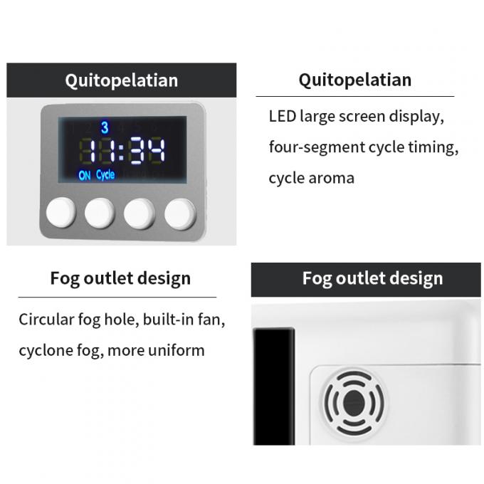 HOMEFISH 160 ml waterloze geurverspreider Bluetooth wandmontage geurmachine slimme geurverspreider voor hotel 3