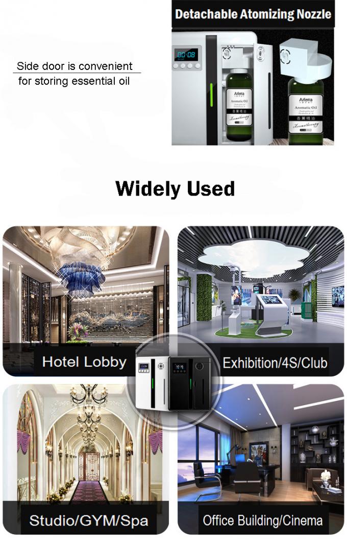 HOMEFISH 160 ml waterloze geurverspreider Bluetooth wandmontage geurmachine slimme geurverspreider voor hotel 5