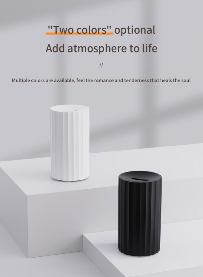Nieuwe aankomst Nieuwe hete usb essentiële olie vlam aroma diffuser ultrasoon lucht draagbare waterloze luchtbevochtiger 100 ml auto aroma diffuser 11