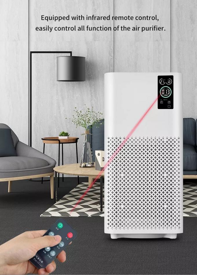 Huishoudelijke WIFI-luchtreinigers Lucht ioniserende ozonvrije kamer Hepa filter Smart Touch Control Huishoudelijke luchtreinigingsapparatuur 9