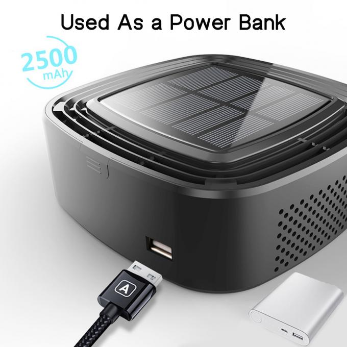Homefish 4 in 1 Actieve houtskool negatieve ion HEPA luchtreiniger Micro USB opladen 11