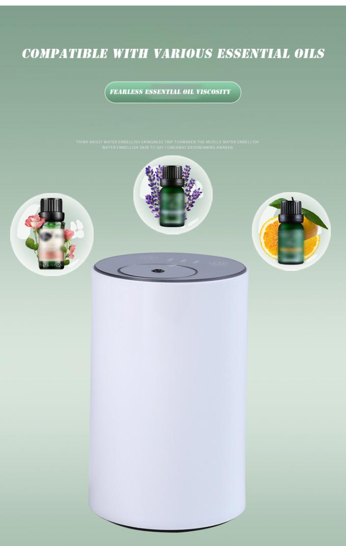 HOMEFISH Draagbare waterloze vernevelaar auto aroma diffuser met slim aanraakscherm 1