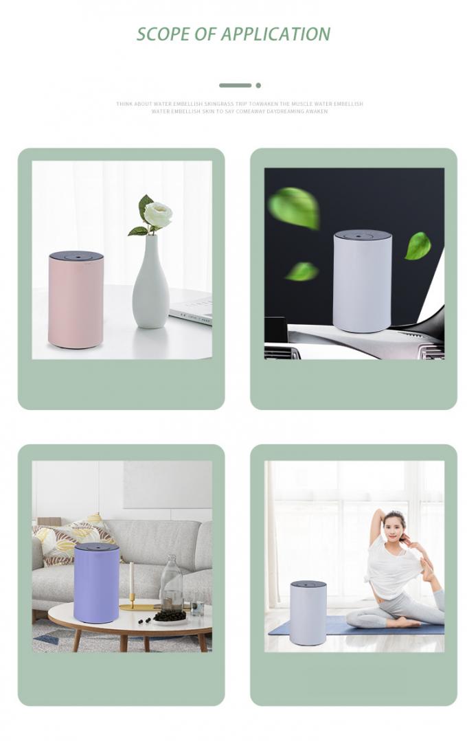 HOMEFISH Draagbare waterloze vernevelaar auto aroma diffuser met slim aanraakscherm 6