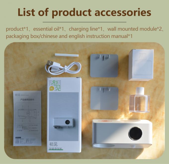 HOMEFISH Aroma Geur Essentiële Olie Diffusors Intelligente Geurmachine 40ml OEM ODM 20