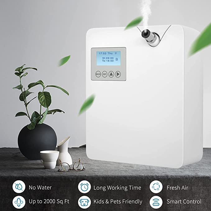 HOMEFISH Hotel HVAC Geurmachine Diffuser 300ml Logo aanpassen 1
