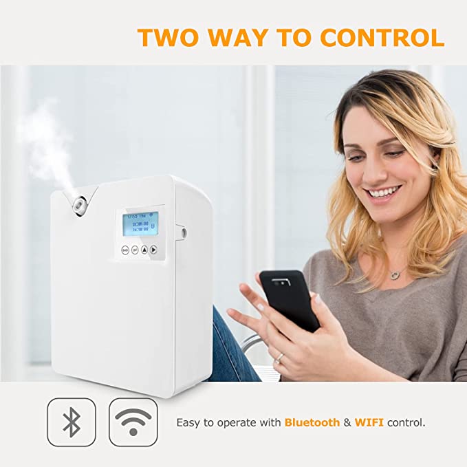 HOMEFISH Hotel HVAC Geurmachine Diffuser 300ml Logo aanpassen 3