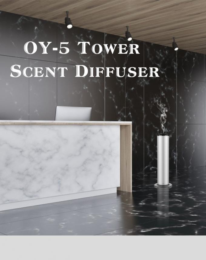 Elektrische diffusors Geur-olie geurdiffusors Aluminium toren geur 500 ml Wifi Hotel waterloze diffusor 1