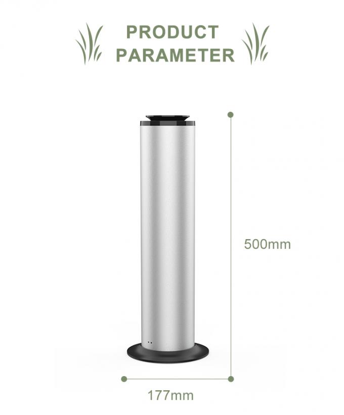 Elektrische diffusors Geur-olie geurdiffusors Aluminium toren geur 500 ml Wifi Hotel waterloze diffusor 7
