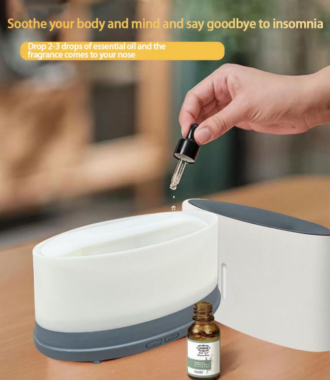 Tranquil Flame Humidifier Bluetooth Remote LED Aromatherapie Op maat 150 ml 7