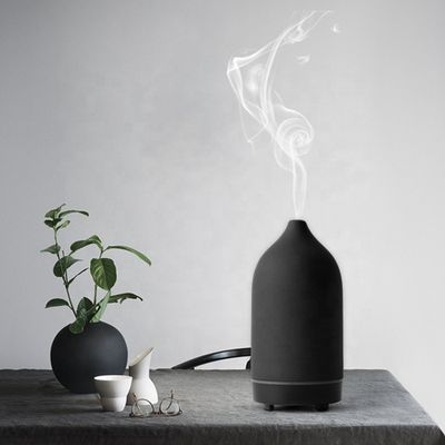 Goede prijs Homefish Keramische Ultrasone Aroma Diffuser Met Led Light Essentiële Olie Parfum Diffuse Geurverspreider Diffuser De per online