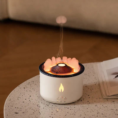 Goede prijs HOMEFISH Ultrasone aroma luchtbevochtiger Vulkan olieverspreider 360ml USB-installatie online