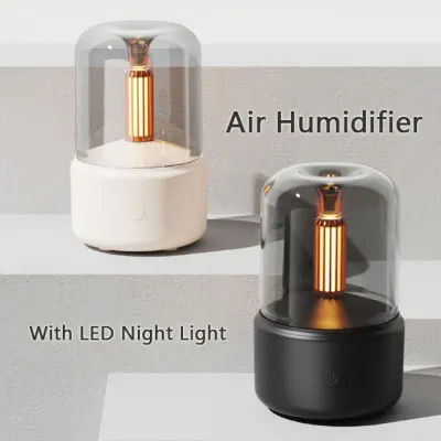Goede prijs Mist Nebulizer Bevochtiging Aromatherapie Diffuser Mini Draagbare luchtbevochtiging Diffuser Met Atmosfeer Licht online