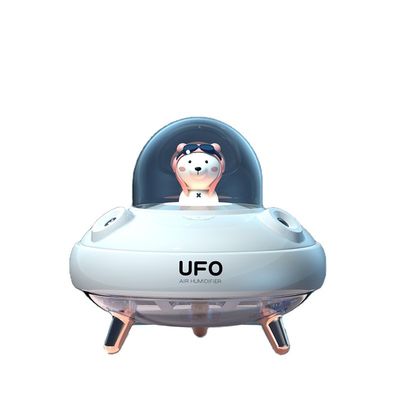 HOMEFISH Mini Ultrasone Verdampende Stoom USB Smart Charge Klein Draagbaar Decoratief Cool Mist 2021 Oplaadbare UFO Vochtbevochtiger