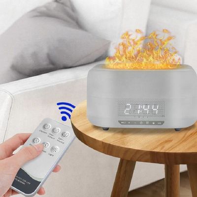 Goede prijs HOMEFISH 400 ml Ultrasone vlam luchtbevochtiger met Bluetooth online