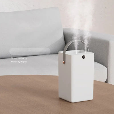 Goede prijs 3L Grote capaciteit Dubbele spuit diffuser Vochtigheid Koele mist Nebulizerende luchtbevochtiger met digitaal scherm online