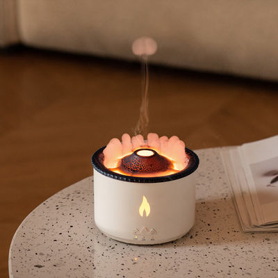 Goede prijs Nieuwste Luxe Vulkanische Vlam Aroma Diffuser Olie Aroma 360 Diffuser Ultrasone geurmachine 3d Vuur Vlam Aroma Diffuser online