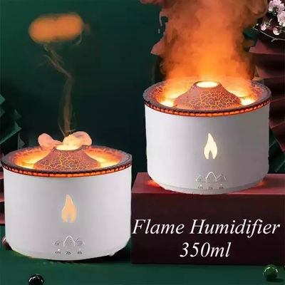 Goede prijs 1 Voorbeeld Ok Vulkaan Vlam Vochtbevochtiger Led Kleur Vlam Effect Ultrasone Aroma Olie Diffuser Voor Hotel Huis Dropshipping online