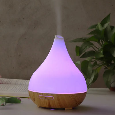 Goede prijs 400 ml capaciteit Mini Aroma Olie Diffuser Houten Aromatherapie Machine Stil Afstandsbediening Aroma Diffuser met LED-licht online