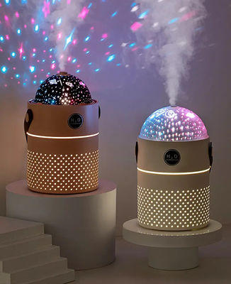 Goede prijs Galaxy Projection Light Air Humidifier 500ML Twee-modus Intelligente Oplaadbare Draadloze Ultrasone Mist Maker Air Humidifier online