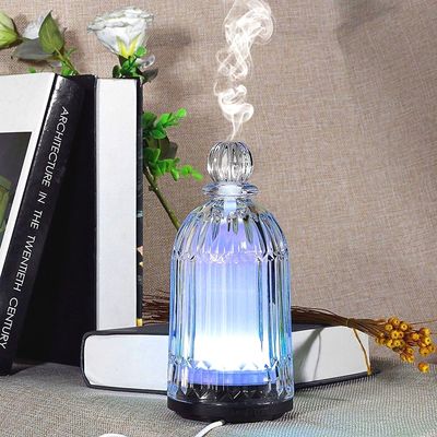 Goede prijs HOMEFISH 120 ml glazen aromatherapiebevochtiger Ultrasone huishoudelijke essentiële olie aroma diffuser online