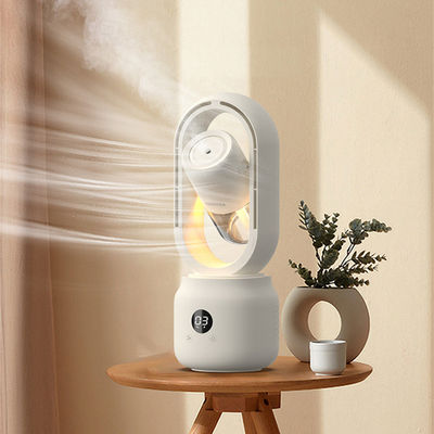 Goede prijs HOMEFISH 300 ml watertank 2000mah oplaadbare kamervochtigmachine ventilator zonder vent online