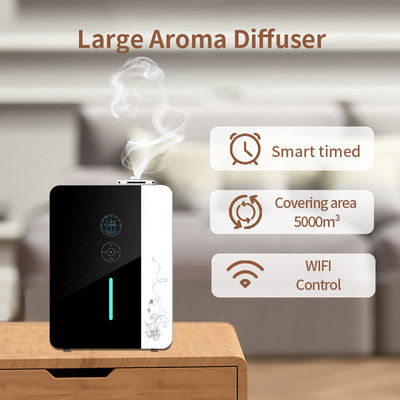 Goede prijs Smart Powerful HVAC System Geurverspreider 8000CBM Grote kamer Olie Niveauscherm WIFI App Metaal Diffuser Geur Air Machine online