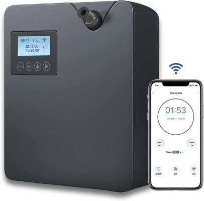 Goede prijs Smart Grote Area Olie Geur WiFi Aroma Diffuser 300ml Auto Timer Functie Geurapparaat voor Hotel Huis Nebulizer Atomizer online